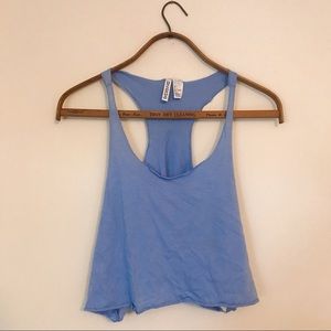Divided H&M blue tank top large
